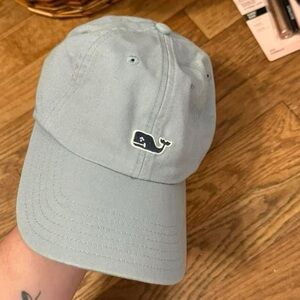 Light Blue Baseball Cap with Whale Logo
